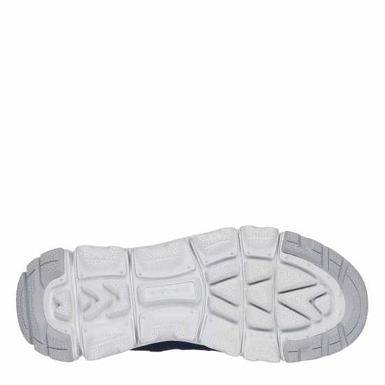 Skechers Mesh Qtr Brace Overlay Lace Up W Me Runners Womens Морско синьо/Лилаво Дамски високи кецове