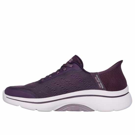 Skechers Маратонки Без Връзки Go Walk Arch Fit 2.0 - Valenc Slip On Trainers Womens Слива 