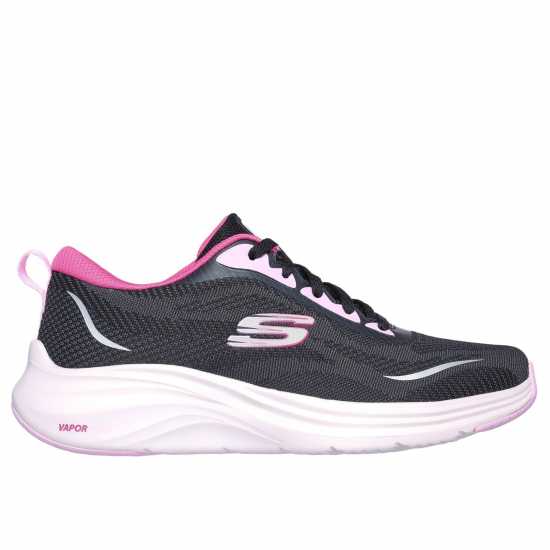 Skechers Circular Knit Lace-Up W Air-Cooled Runners Womens Черно/Многоцветно Дамски маратонки