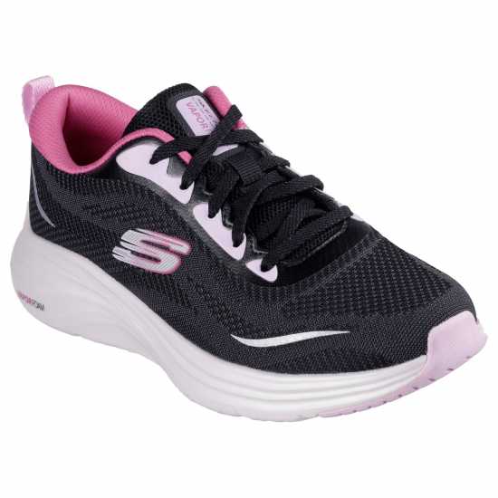 Skechers Circular Knit Lace-Up W Air-Cooled Runners Womens Черно/Многоцветно Дамски маратонки