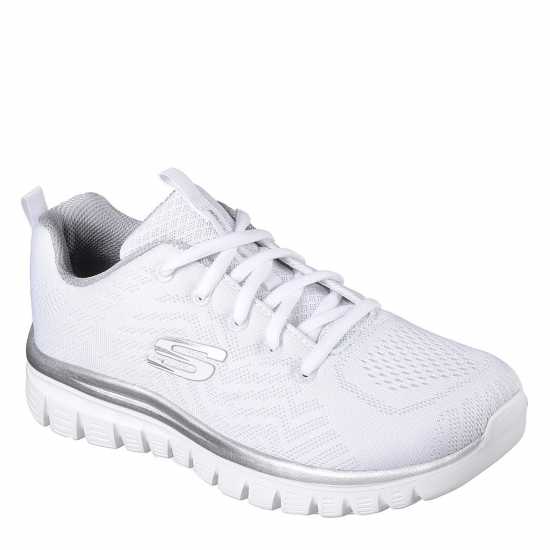 Skechers Engineered Mesh Lace-Up W Memory Fo Runners Womens  Дамски високи кецове