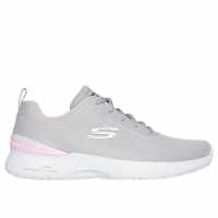 Skechers Dual Tone Engineered Mesh Lace-Up W Runners Womens Светло сиво/розово Дамски високи кецове