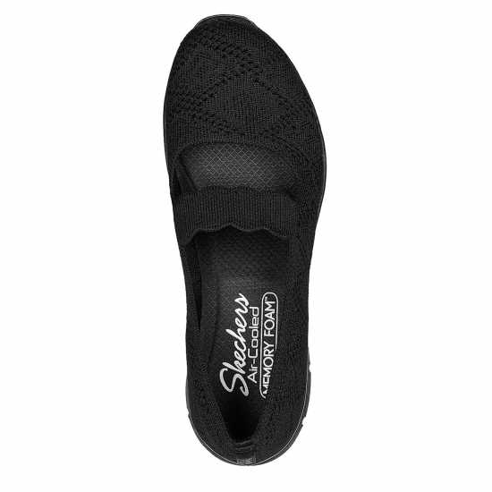 Skechers Seager Casual Party Черно Кафяво Дамски високи кецове