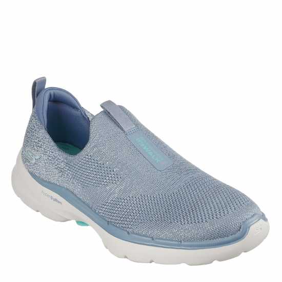 Skechers Маратонки Без Връзки Go Walk 6 Slip On Trainers Womens  Дамски високи кецове