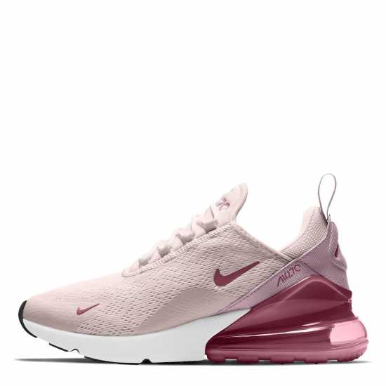 Nike Дамски Маратонки Air Max 270 Ladies Trainers Pink/Wine Дамски високи кецове