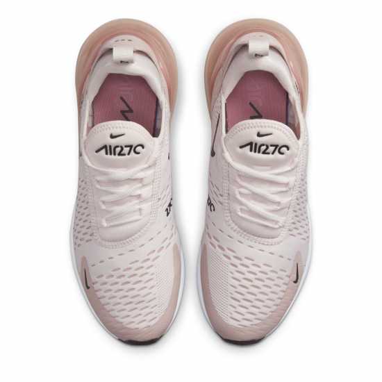 Nike Дамски Маратонки Air Max 270 Ladies Trainers Pink/Wine Дамски високи кецове