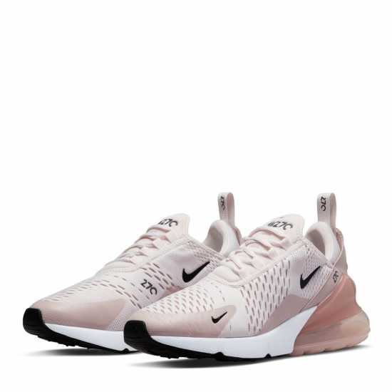 Nike Дамски Маратонки Air Max 270 Ladies Trainers Pink/Wine Дамски високи кецове