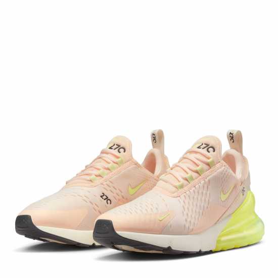 Nike Дамски Маратонки Air Max 270 Ladies Trainers Гуава лед Дамски високи кецове