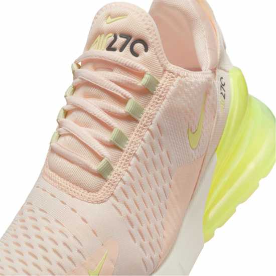 Nike Дамски Маратонки Air Max 270 Ladies Trainers Гуава лед Дамски високи кецове