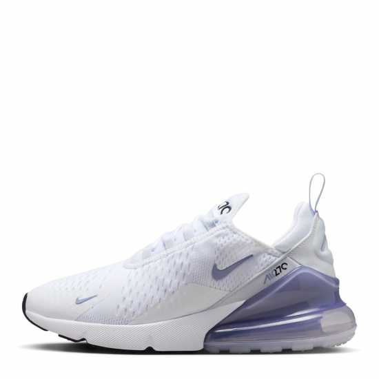 Nike Дамски Маратонки Air Max 270 Ladies Trainers Бяло/Сиво от FB Дамски високи кецове