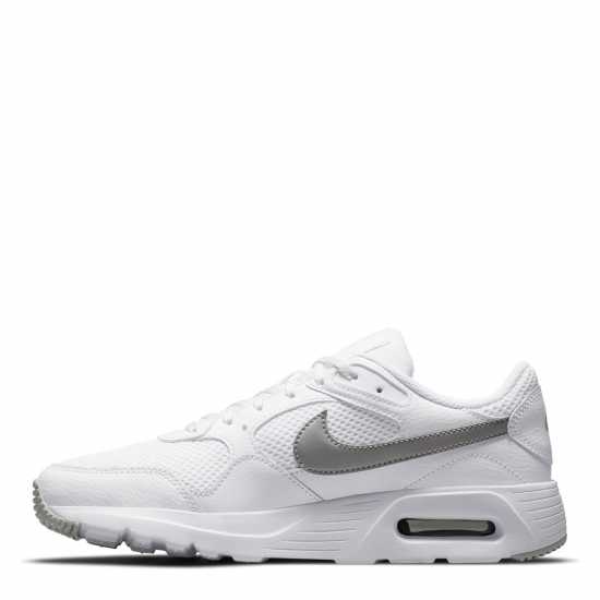 Nike Air Max SC Women's Shoe White/Silver Дамски високи кецове