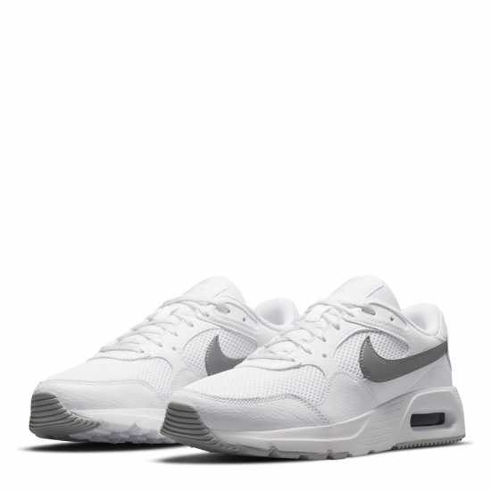 Nike Air Max SC Women's Shoe White/Silver Дамски високи кецове