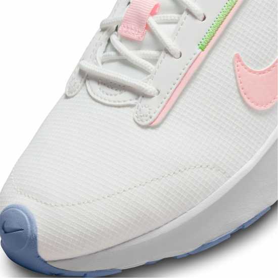 Nike Air Max Intrlk Lite Shoes Ladies Wht/Blu/Pink Дамски високи кецове