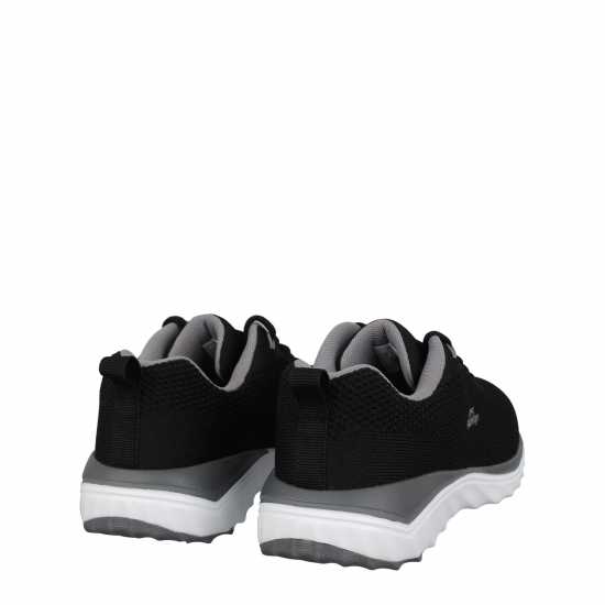 Slazenger Jenson Trainer Ld Черно/Бяло Дамски високи кецове