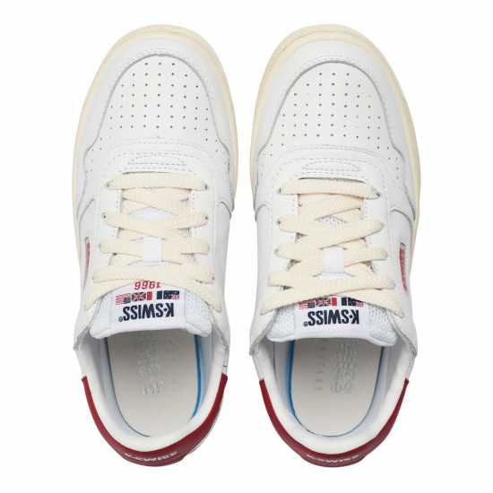 Кожени Маратонки K Swiss Classic Slim Court Leather Trainers  Дамски високи кецове