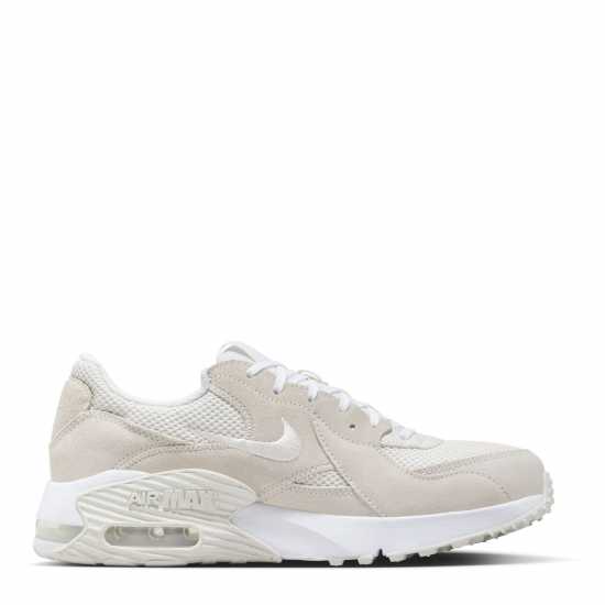 Nike Дамски Маратонки Air Max Excee Ladies Trainers Беж/Бял Дамски високи кецове