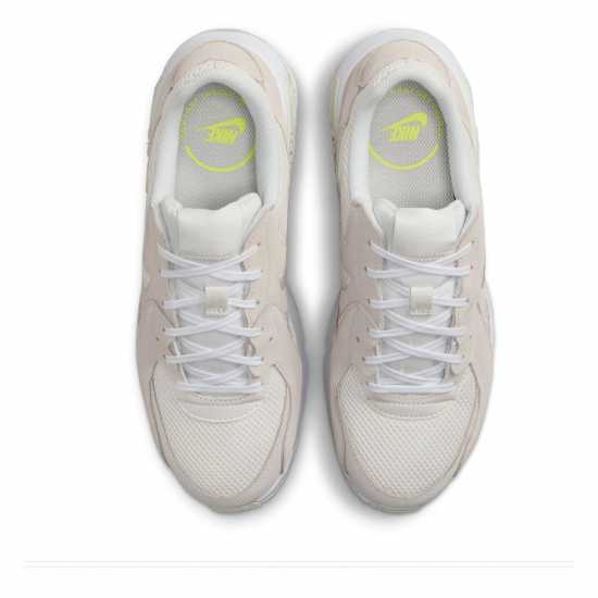 Nike Дамски Маратонки Air Max Excee Ladies Trainers Беж/Бял Дамски високи кецове