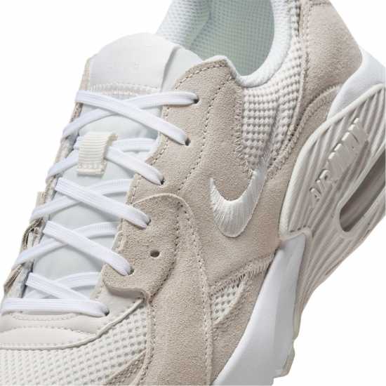 Nike Дамски Маратонки Air Max Excee Ladies Trainers Беж/Бял Дамски високи кецове