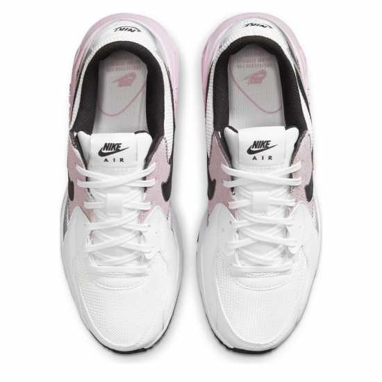 Nike Дамски Маратонки Air Max Excee Ladies Trainers White/Coral Дамски високи кецове