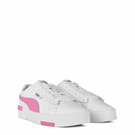 Puma Мъжки Маратонки Jada Womens Trainers Бяло/Мауве Дамски високи кецове