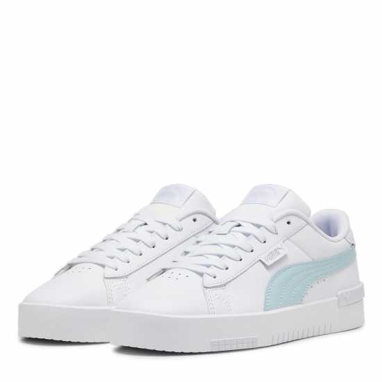 Puma Мъжки Маратонки Jada Womens Trainers White/Silver Дамски маратонки