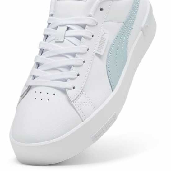 Puma Мъжки Маратонки Jada Womens Trainers White/Silver Дамски маратонки