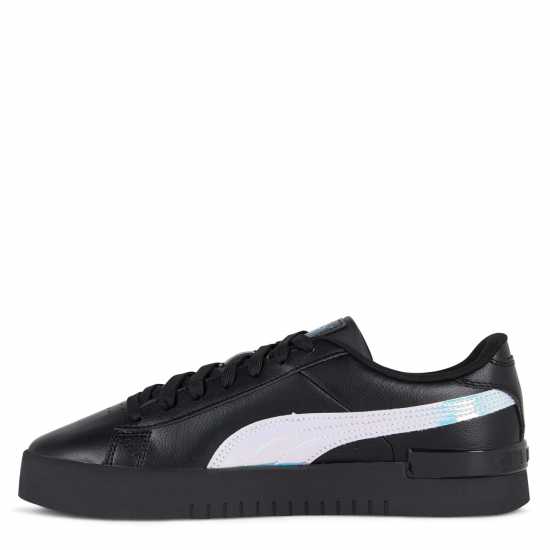 Puma Мъжки Маратонки Jada Womens Trainers Blk/Iridescent Дамски високи кецове