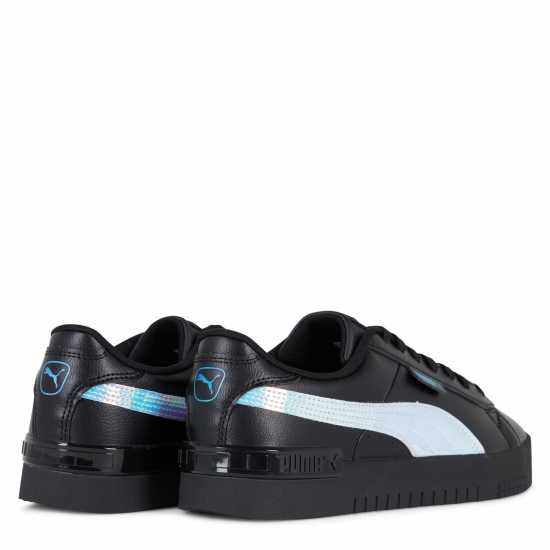 Puma Мъжки Маратонки Jada Womens Trainers Blk/Iridescent Дамски високи кецове