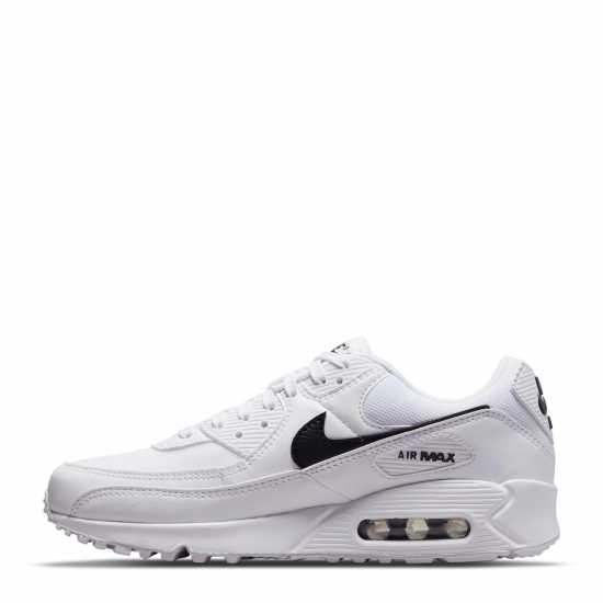 Nike Air Max 90 Women's Trainers White/Black Дамски високи кецове