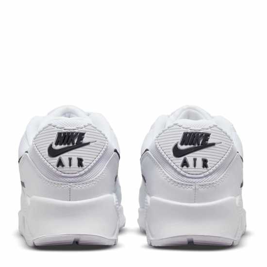 Nike Air Max 90 Women's Trainers White/Black Дамски високи кецове