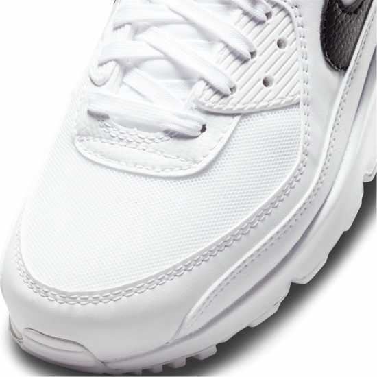 Nike Air Max 90 Women's Trainers White/Black Дамски високи кецове