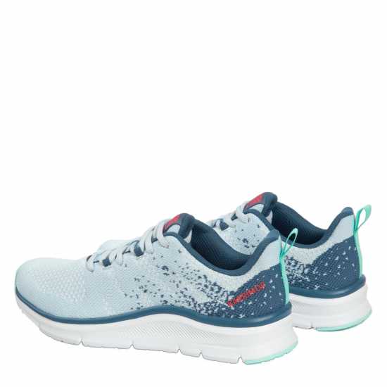 Дамски Маратонки За Бягане Karrimor Duma 6 Ladies Running Shoes Blue/Mint Дамски високи кецове