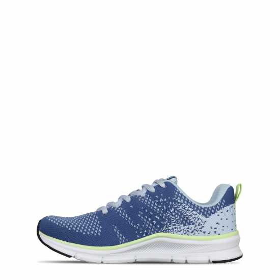 Дамски Маратонки За Бягане Karrimor Duma 6 Ladies Running Shoes Сапфир/Лайм 