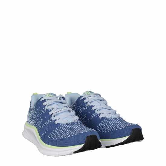 Дамски Маратонки За Бягане Karrimor Duma 6 Ladies Running Shoes Сапфир/Лайм 