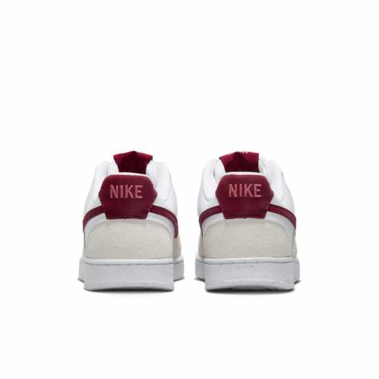 Nike Court Vision Low Next Nature Trainers Wht/OffW/Red CB 