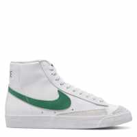 Nike Високи Мъжки Маратонки Blazer Mid 77 Womens Hi Top Trainers White/Green Дамски високи кецове