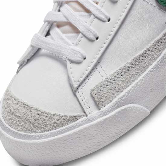 Nike Високи Мъжки Маратонки Blazer Mid 77 Womens Hi Top Trainers White/Green Дамски високи кецове