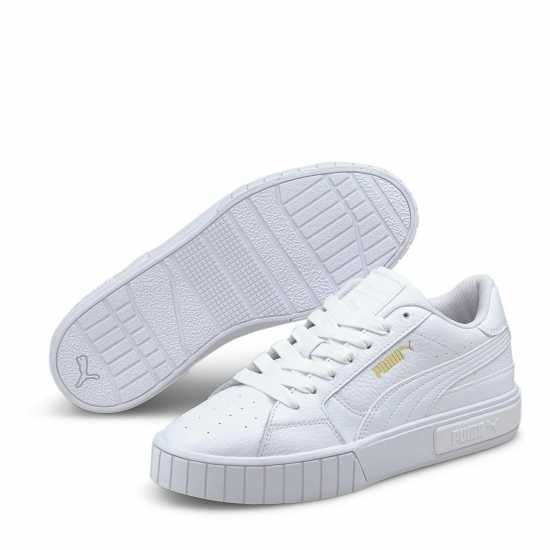 Puma Мъжки Маратонки Cali Star Low Top Womens Trainers Бяло/Бяло 