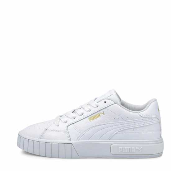 Puma Мъжки Маратонки Cali Star Low Top Womens Trainers Бяло/Бяло 