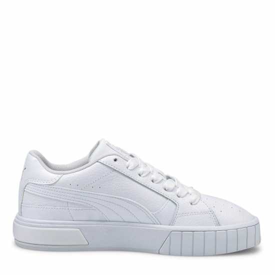 Puma Мъжки Маратонки Cali Star Low Top Womens Trainers Бяло/Бяло 