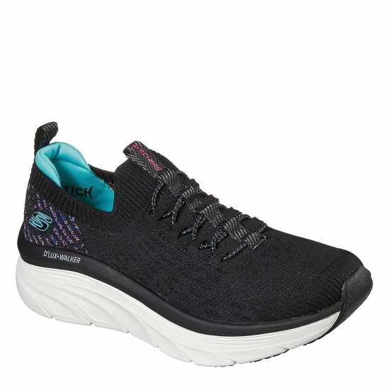 Skechers Мъжки Маратонки Ss Deluxe Walker Womens Trainers  Дамски високи кецове