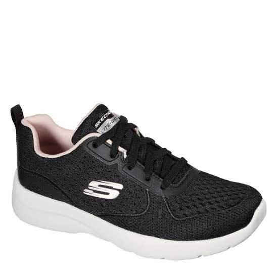 Skechers Мъжки Маратонки Engineered Mesh 2.0 Womens Trainers Черно Дамски високи кецове