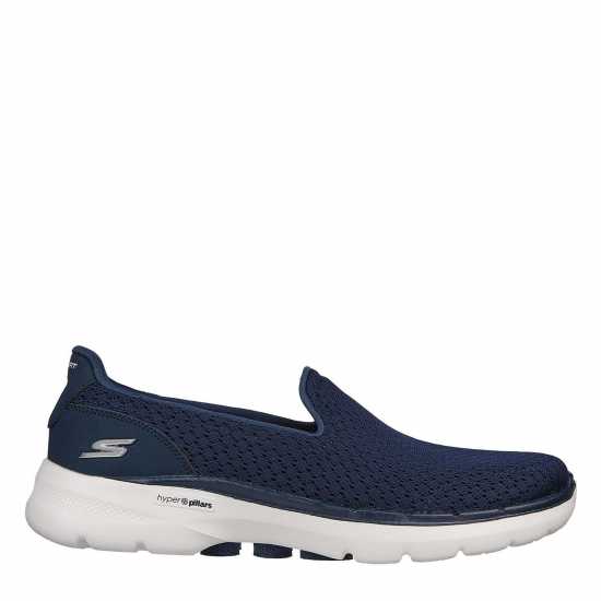 Skechers Мъжки Маратонки Go Walk 6 Sea Coast Womens Trainers Navy Дамски високи кецове