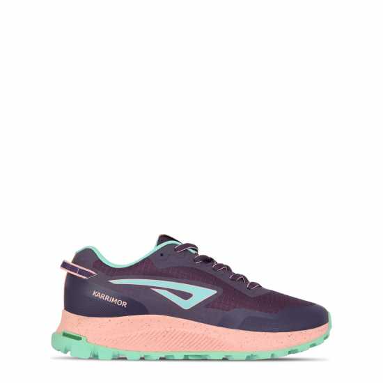 Karrimor Дамски Маратонки Бягане По Пътеки Tempo 8 Ladies Trail Running Shoes Purple/Mint 