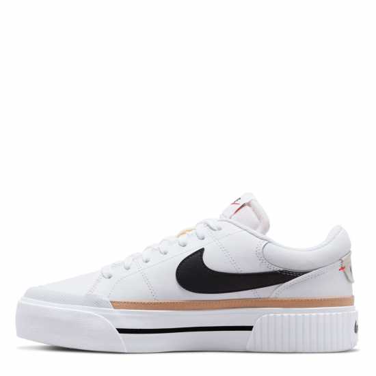 Nike Court Legacy Lift Women's Shoes Бяло/Черно 