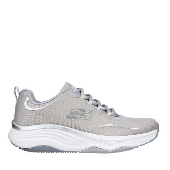 Skechers Skechers Relaxed Fit: D'Lux Fitness - Pure Glam Trainers  Дамски високи кецове