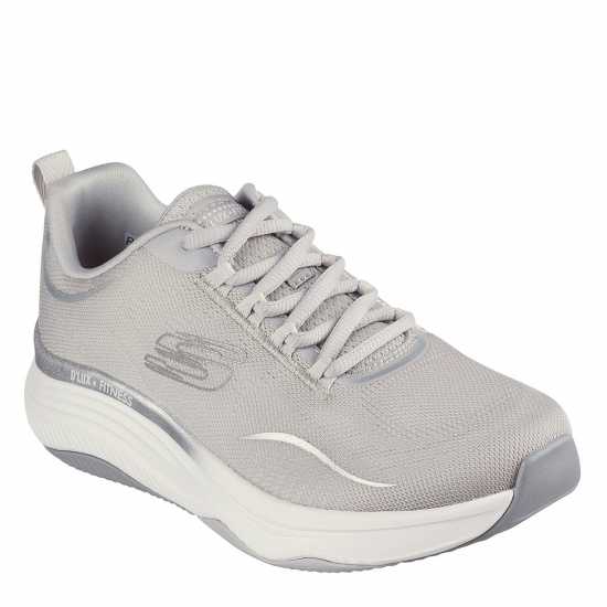 Skechers Skechers Relaxed Fit: D'Lux Fitness - Pure Glam Trainers  Дамски високи кецове