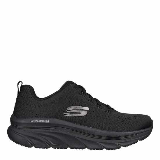 Skechers D'Lux Walker - Fresh Finesse Women's Trainers Черно Дамски високи кецове