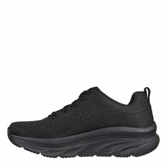 Skechers D'Lux Walker - Fresh Finesse Women's Trainers Черно Дамски високи кецове