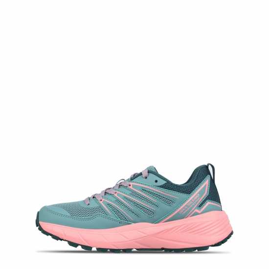 Мъжки Маратонки Karrimor Caracal Tr Womens Trainers Зелено/Розово 